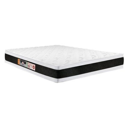 Colchão Castor D45 Black White air Double Face Casal 138