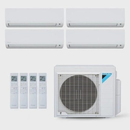 Ar-Condicionado Multi Split Inverter Daikin 34.000 (4x Evap hw 9.000) QuenteFrio 220V