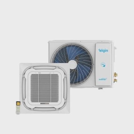 Ar Condicionado Split Cassete 4 Vias Inverter Elgin Plus 18000 BTUh Frio Monofásico 45KDFI18C2NA – 220 Volts