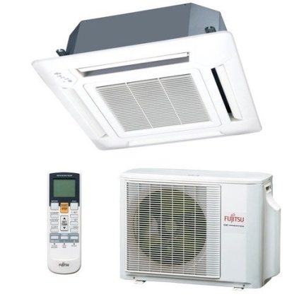 Ar Condicionado Split Cassete Inverter Fujitsu 17000 Btus QuenteFrio 220v 1F AUBF18LAL