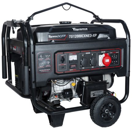 Gerador de Energia a Gasolina Aberto 13,75 Kva 380V (440V) com AVR TG12000CXNE3-XP Toyama