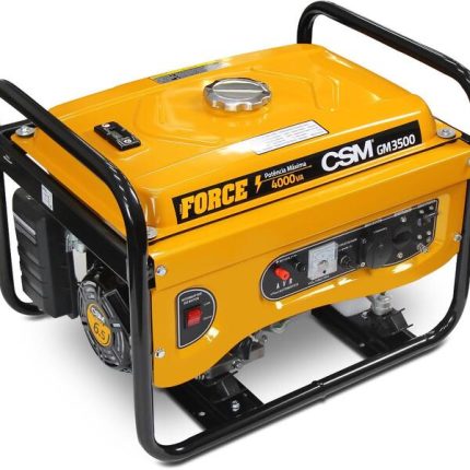 Gerador Portátil de Energia 3,5 KVA à Gasolina GM 3500 6,5HP Mono 127/220V